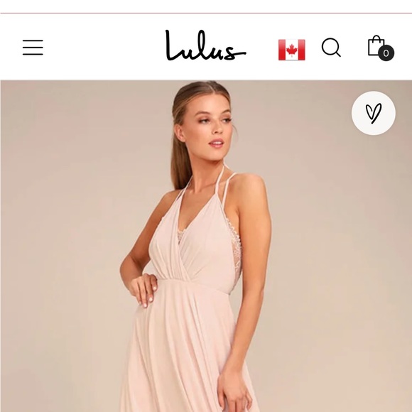 Lulus Navy Blue Long Chiffon Maxi Dress - NWT, Small - Picture 2 of 8